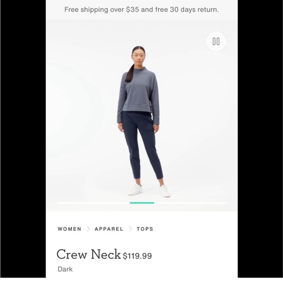 #29- ON CLOUD-100% Cotton crew neck - Picture 2 of 8